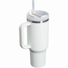 Stanley Quencher Pipetli Termos Bardak 1.18 Lt Beyaz