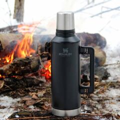 Stanley Klasik Vakumlu Paslanmaz Çelik Termos 1.9 LT Siyah