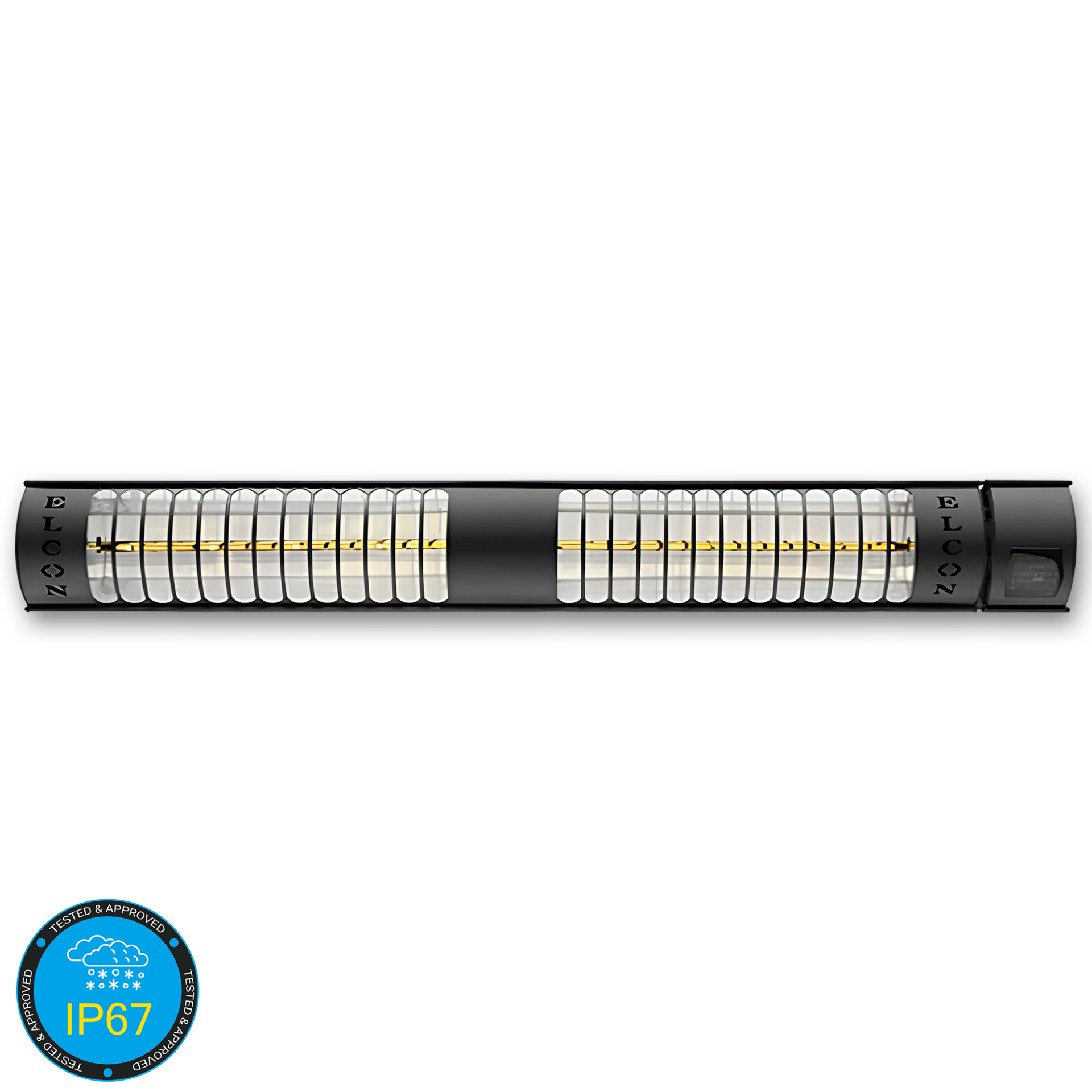 ELCON RCH-4000/12 4000W Su Geçirmez IP67 Dış Mekan Duvar Tipi Uzaktan Kumandalı  Isıtıcı