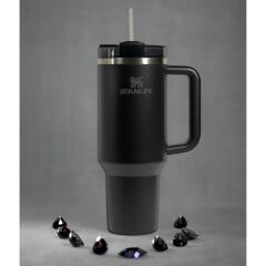 Stanley Quencher Pipetli Termos Bardak 1.18 Lt Siyah