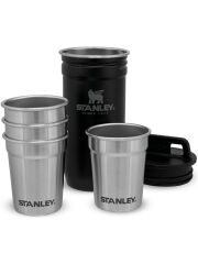 Stanley Adventure Çelik Shot Bardak ve Matara Seti Siyah