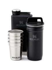 Stanley Adventure Çelik Shot Bardak ve Matara Seti Siyah
