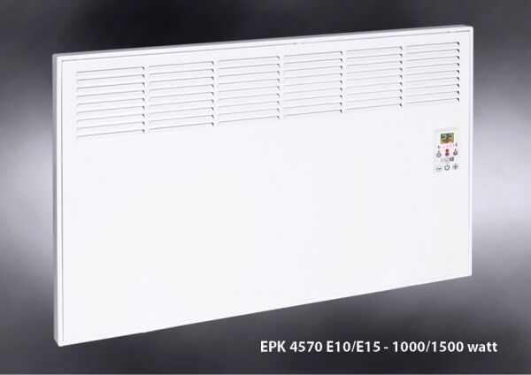 Elektrikli Panel Konvektör Isıtıcı Dijital 1500 Watt Beyaz Epk4570e15b