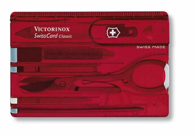 Victorinox 0.7100.T SwissCard Classic Ruby