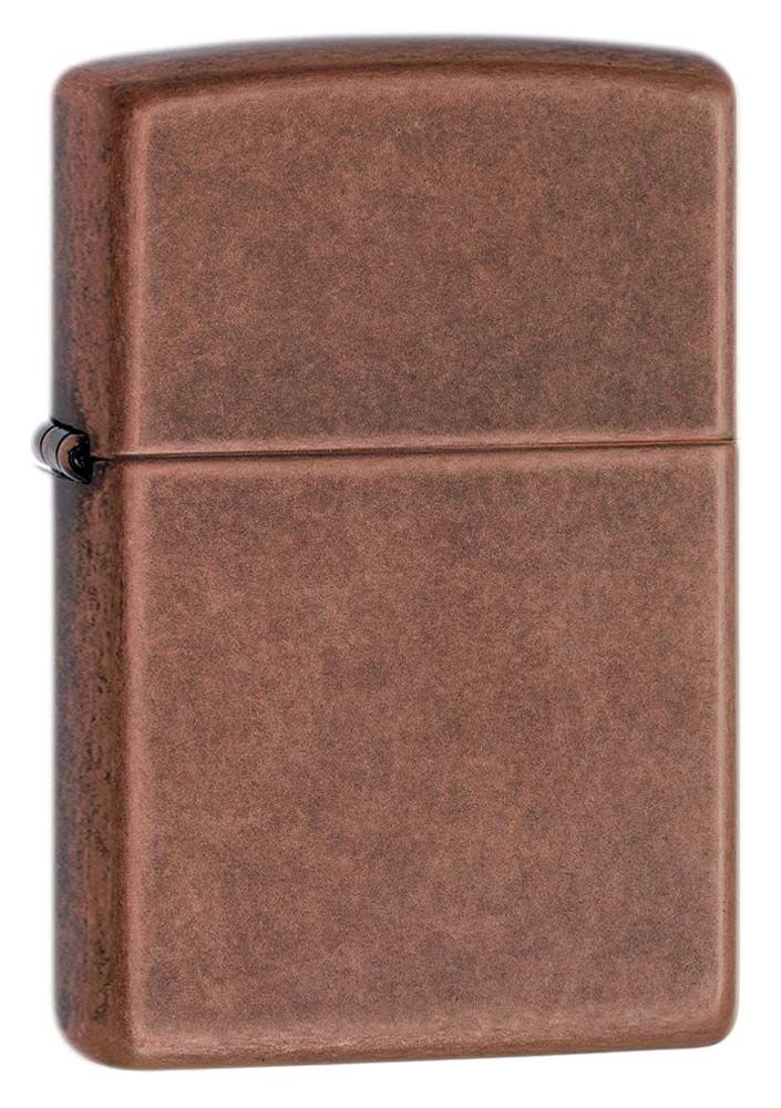 Zippo Reg Antique Copper Flat Btm