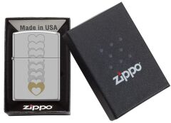 Zippo Heart Pattern Design