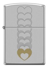 Zippo Heart Pattern Design