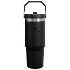 Stanley The IceFlow Flip Straw Pipetli Termos Bardak 0,89 LT Siyah