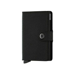 Secrid Miniwallet Crisple Kartlık Cüzdan Siyah