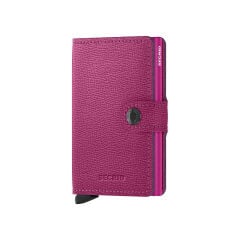 Secrid Miniwallet Crisple Kartlık Cüzdan Fuşya