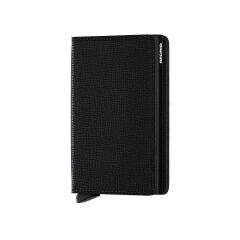 Secrid Slimwallet Crisple Kartlık Cüzdan Siyah