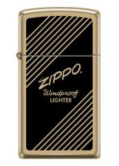 Zippo Slim High Polish Brass Çakmak 1654B